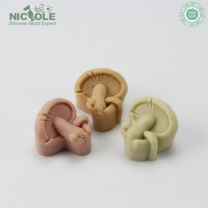 Nicole Seta-moldes de silicona para decoración de tartas, forma de jabón, Fondant - Product Image 5