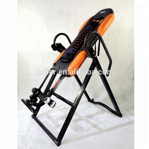 लक्जरी शारीरिक chiropractic उलटा टेबल कंपन पीठ की मालिश और गर्मी के साथ तह वापस चिकित्सा मेज जिम गुरुत्वाकर्षण कुर्सी - Product Image 6
