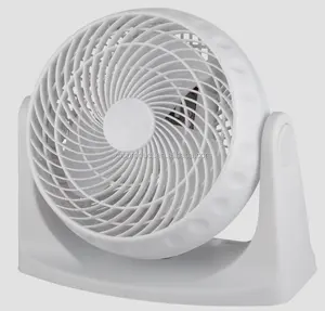 White or black color 8 inch 20 cm 2 in 1 Desk and Wall mounted Turbo Force Air Cooling Fan Circulation