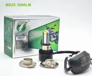 Lâmpada led para farol de motocicleta, rtd m02x, led, farol de moto, lâmpada para dirigir, motocicleta, h7