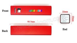 Blm-pb03 2600 mah mejor calidad Portable universal del teléfono banco de la energía - Product Image 4