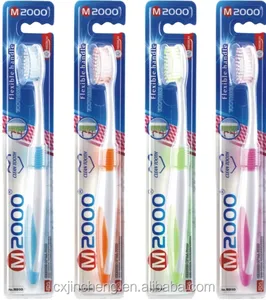 <span class=keywords><strong>Brosse</strong></span> <span class=keywords><strong>à</strong></span> dents populaire <span class=keywords><strong>à</strong></span> tête interchangeable pour soins bucco-dentaires manuels, conception durable - Product Image 1