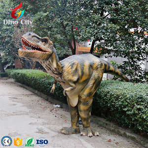 Disfraz de <span class=keywords><strong>película</strong></span> de dinosaurio realista para adulto, dinosaurio Artificial, piel de goma de silicona para Ciudad, 12 meses, 4,5 m de largo - Product Image 4