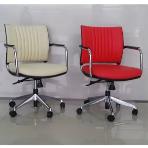Good Quality Synthetic Leather Task Training Office Chair For Modern Office Space And System With Functional Mechanism