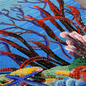 ภาพโมเสกศิลปะสีน้ำเงิน JS MAM-DP02-B ลายปลาโลมา กระเบื้องโมเสกแก้ว ภาพโมเสกศิลปะ กระเบื้องโมเสกสำหรับ<span class=keywords><strong>สระ</strong></span>ว่ายน้ำ - Product Image 3