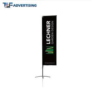 Bandeira retangular quadrada de penas, venda quente de 12 pés de impressão gráfica personalizada, bandeira retangular