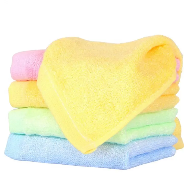 Super soft No Dyes 100% Natural Bamboo Towels Bamboo Washcloth