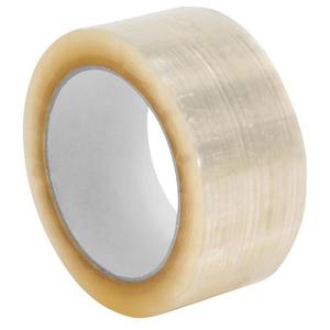 3" 110 Yard (100 Meter) clear Bopp Tape on 3" Roll 2 or 2.5 Mil Thickness