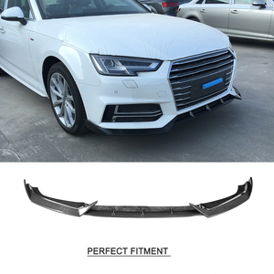 Labbro Anteriore in Fibra di Carbonio S4 per <span class=keywords><strong>Audi</strong></span> <span class=keywords><strong>A4</strong></span> B9 <span class=keywords><strong>SLINE</strong></span> S4 17-18 - Product Image 3