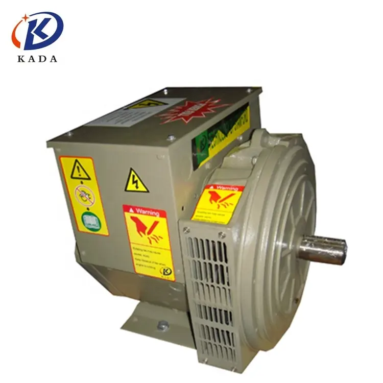 KADA alternator 110v ac 6kw alternator generating electricity 50hz single phase 1500rpm