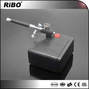 RIBOแอร์บรัชครบชุด,ชุดตกแต่งเค้กพร้อมแอร์บรัชและคอมเพรสเซอร์แบบพกพา - Product Image 4