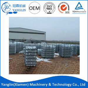 De alta Calidad Galvanizado en Caliente Q235 tornillo pile driver con Brida - Product Image 3