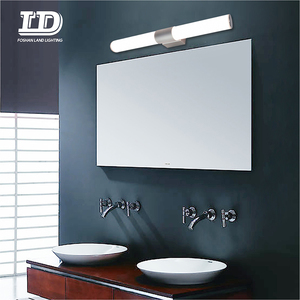 Lumières murales LED intelligentes et élégantes ETL <span class=keywords><strong>IP44</strong></span>, lumières LED pour miroir <span class=keywords><strong>de</strong></span> <span class=keywords><strong>salle</strong></span> <span class=keywords><strong>de</strong></span> <span class=keywords><strong>bain</strong></span>, applique murale LED, <span class=keywords><strong>lampe</strong></span> frontale LED pour miroir - Product Image 2