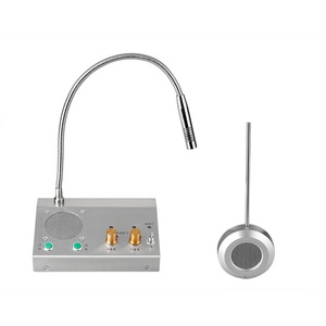 KNTECH-Interphone de fenêtre sans fil KNDJ-1 intérieur SUS304, clavier mains libres, microphone pour téléphone à fil, banque, métro - Product Image 1