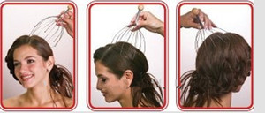 Pince à cheveux électrique avec manche en bois, <span class=keywords><strong>Massage</strong></span> du cuir chevelu, Stimulation des cheveux, soulagement du Stress - Product Image 6
