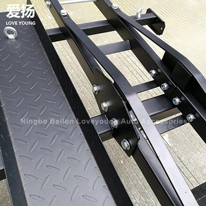 Mise à niveau de charge 500 lb <span class=keywords><strong>Attelage</strong></span> <span class=keywords><strong>Support</strong></span> <span class=keywords><strong>Moto</strong></span> Porte-Bagages Scooter Transporteur porte-vélos porte-vélos - Product Image 5