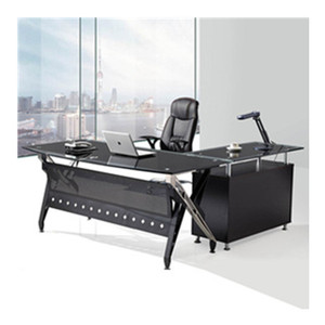 Vetro cavalletto da tavolo/vetro moderno tavolo ufficio/moderna di vetro tavolino - Product Image 1