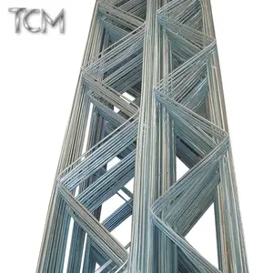 chinos en línea estándar de ASTM refuerzo de malla de alambre de celosía de malla de lattice girder en natm