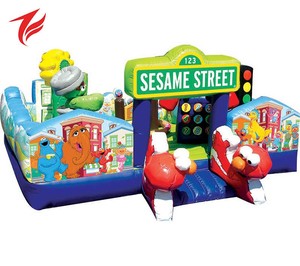 Buttafuori gonfiabili a tema stradale preferiti per bambini per giochi all'aperto e uso interno - Product Image 2