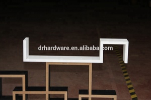 2025 phổ biến nổi tường kệ gỗ hiện đại cong trang trí tường kệ - Product Image 4