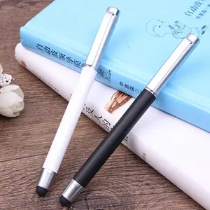 2024 đầy màu sắc nhỏ Stylus cảm ứng Pen/Kim loại Stylus Pen/biểu tượng tùy chỉnh bút