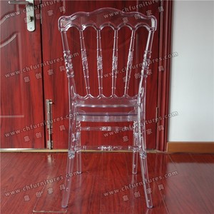 Newest Model Clear Color Napoleon Wedding Chairs YC-A41 Wholesale Plastic Dining and <strong>Hotel</strong> <strong>Furniture</strong> - Product Image 5