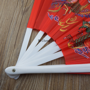 Thâm quyến nhà máy tùy chỉnh logo riêng 12 "14" nhựa tay vải lớn Kungfu Fan fan hâm mộ lớn - Product Image 3