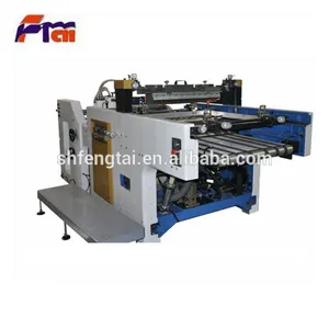 Customized professional label fabric heat transfer auto screen printing machine