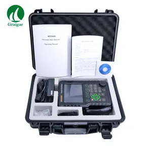 MFD500B Digital NDT Ultrasonic Flaw Detector Range (0 ~ 9999) mm with 4MHz Probe Flaw Meter