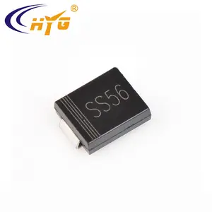 HYG 5a a 60v smd schottky ss54 ss510 ss56 schottky diodes diodes full large chip smb smc package silicon surface mount