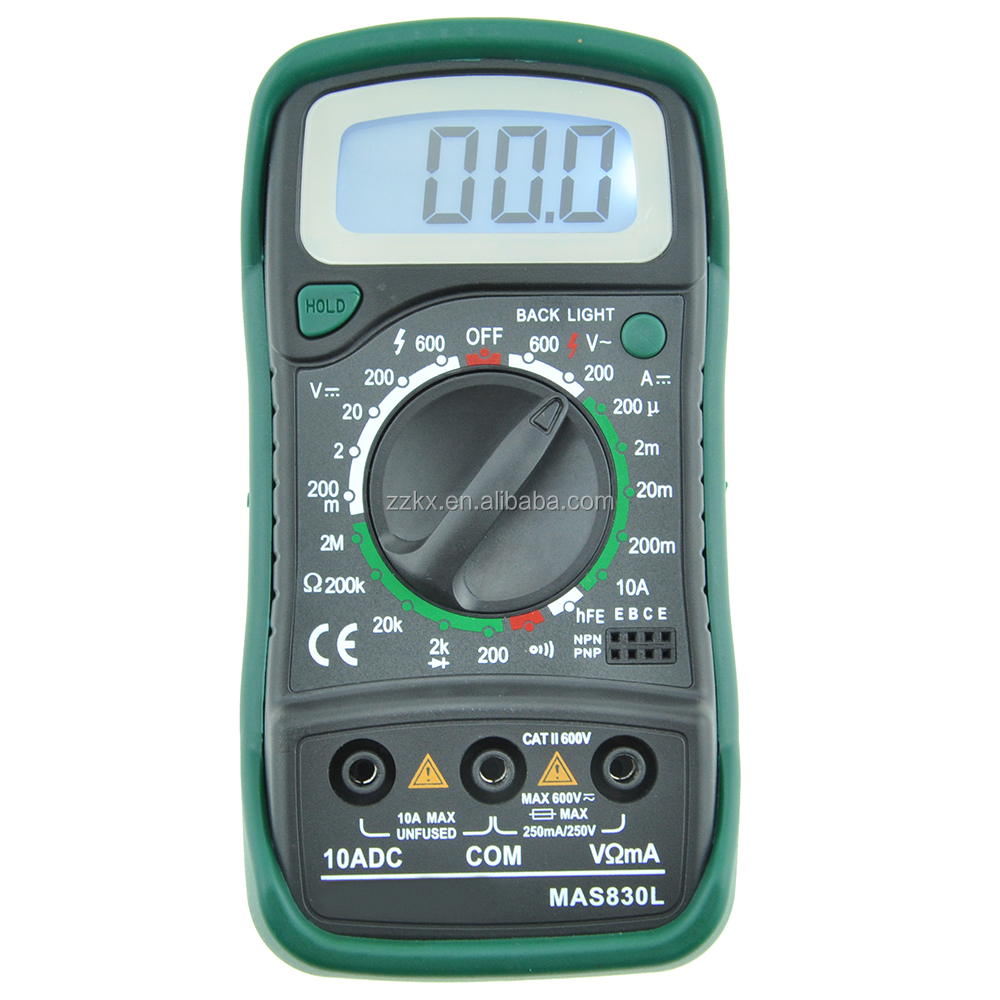 Manual Digital Multimeter MAS830L