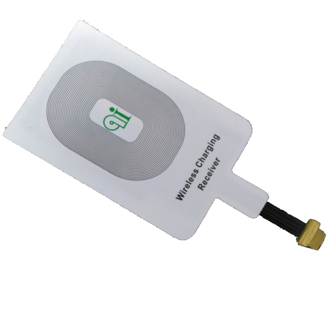 Whole Sale ultra Thin Portable Fast Charging Adapter Receptor  Standard Wireless Charger Receiver for Travel