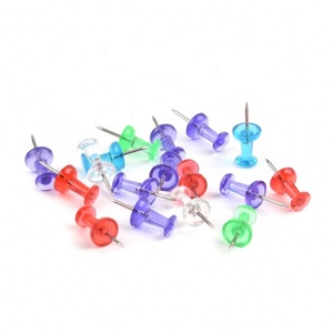 สี big สำนักงาน mini push - pins พลาสติกที่มีสีสัน push pins