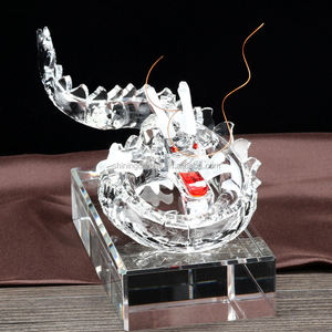 זוהר oem/odm החדש הסיני גלגל גלגל המזלות מודל דרקון דמות עם דוכן - Product Image 2