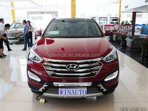 Feux de brouillard LED pour <span class=keywords><strong>voiture</strong></span> en gros, DRL pour Hyundai IX45 Santa Fe, feux de jour à LED à deux trous - Product Image 3
