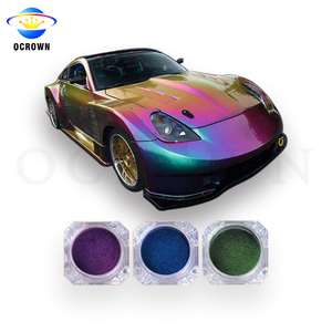 สีรถกิ้งก่าสีสีเปลี่ยนสีเปลี่ยนสีอัตโนมัติเคลือบผงโครเมี่ยม - Product Image 4
