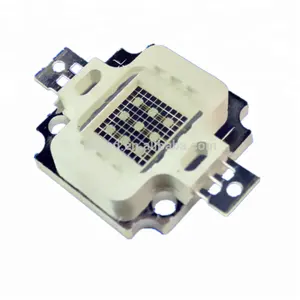 Epistar / Bridgelux 12V 10 w Square High Power Led with aluminum Heatsink Cooler