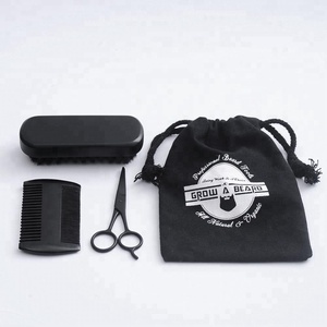 Premium Quality Private Label Mens <strong>Beard</strong> <strong>Grooming</strong> Kit <strong>Beard</strong> Comb Brush Scissors Gift <strong>Set</strong> - Product Image 6