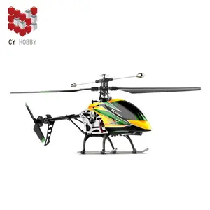 Wl brinquedos v912 2.4g 4ch rc helicóptero, única lâmina, motor sem escova com mems gyro
