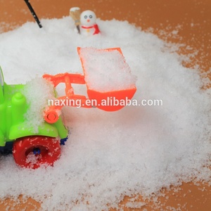 ปริมาณสูงสีขาวผงที่มีสีสันเพิ่มน้ำขยายหิมะมหัศจรรย์หิมะทันทีหิมะเทียมสำหรับเทศกาลตกแต่ง