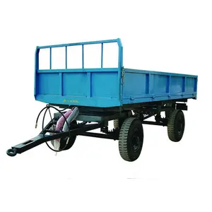 Farm Tractor Tipping Trailer