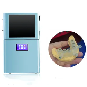 Novo design dlp dental impressora 3d, controle lcd único para modelos de coroa dental