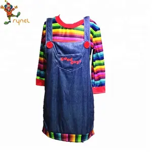 PGWC2373 Best selling chucky costume fancy dress halloween cosplay costume