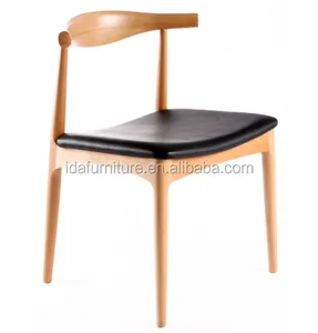 Современная роскошь Hans Wegner обеденные стулья Локоть Стул круглый деревянный мебель для гостиной стул для отдыха