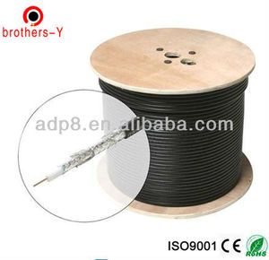 factory prix <span class=keywords><strong>la</strong></span> meilleure qualité de cuivre nu câble coaxial rg11 rg59 rg6 alibaba trade manager pour cctv - Product Image 1