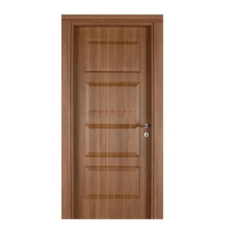 waterproof wpc material interior door, pvc coated surface door design UAE, Dubai, Oman wpc door