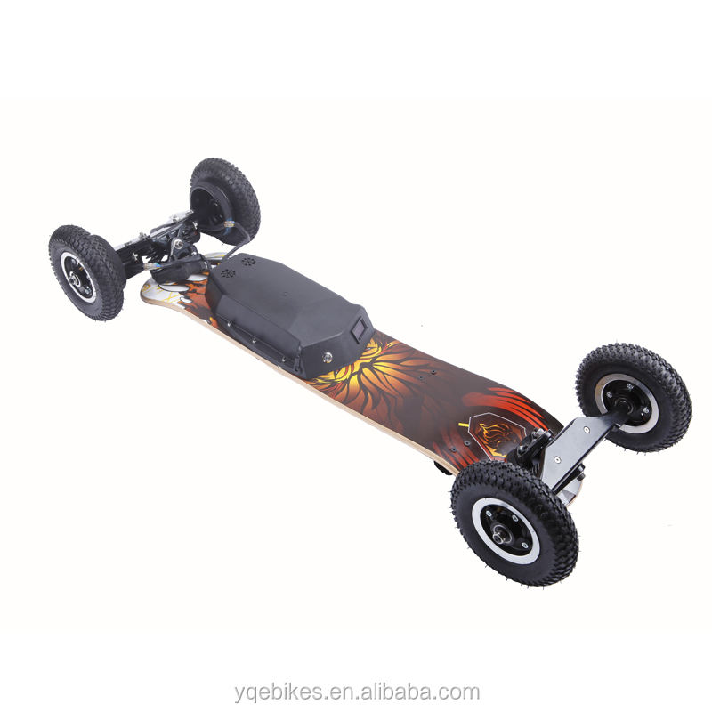 Patineta Todo Terreno 4x4 Ruedas De Monopatu00edn De 70mm, Ruedas