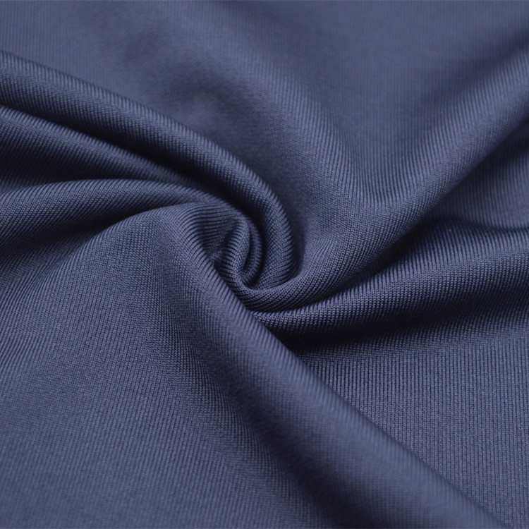 High Quality Knit Elastic French Terry Activated Bamboo Charcoal Fabric