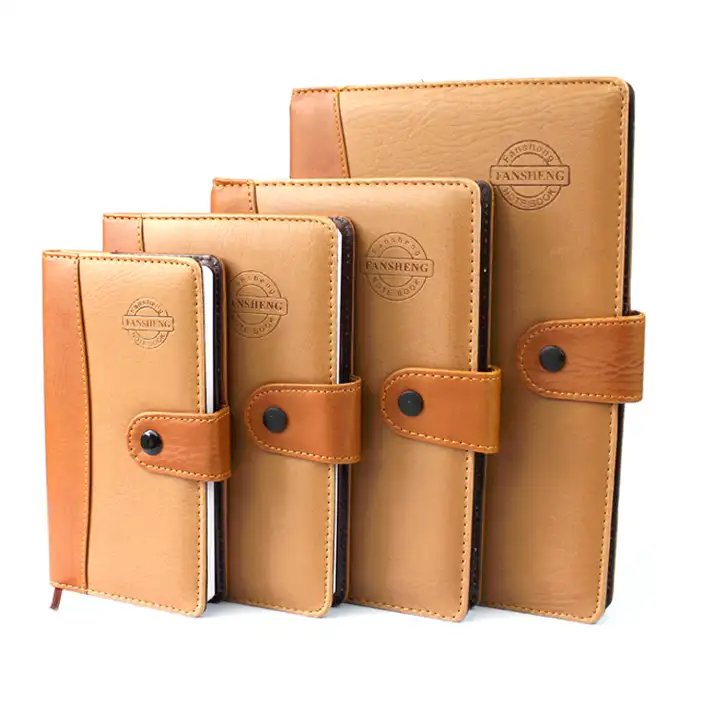 Best selling PU leather Notebook Diary for students