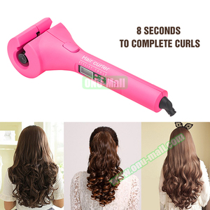 Nouveau boucleur magique en céramique à la mode avec écran LCD, boucleur automatique pour cheveux - Product Image 5